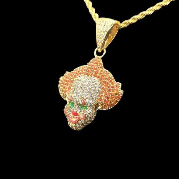 30"Rope Chain - 14K Gold Finish Pennywise - Picture 5 of 8